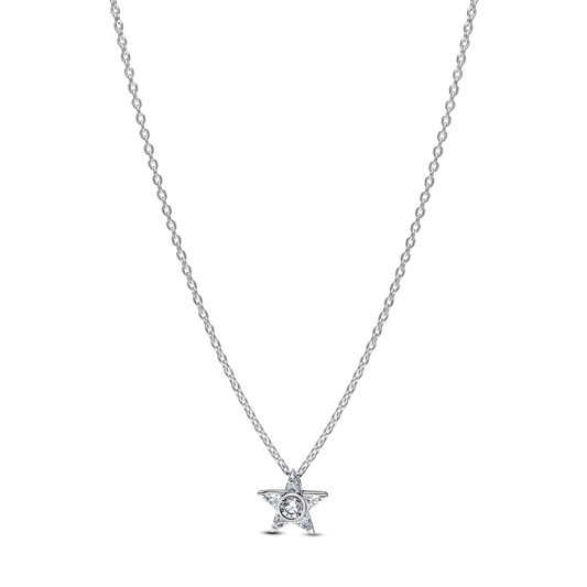 Sätendav Stella ripatsiga kaelakee