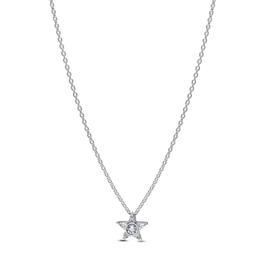 Sätendav Stella ripatsiga kaelakee