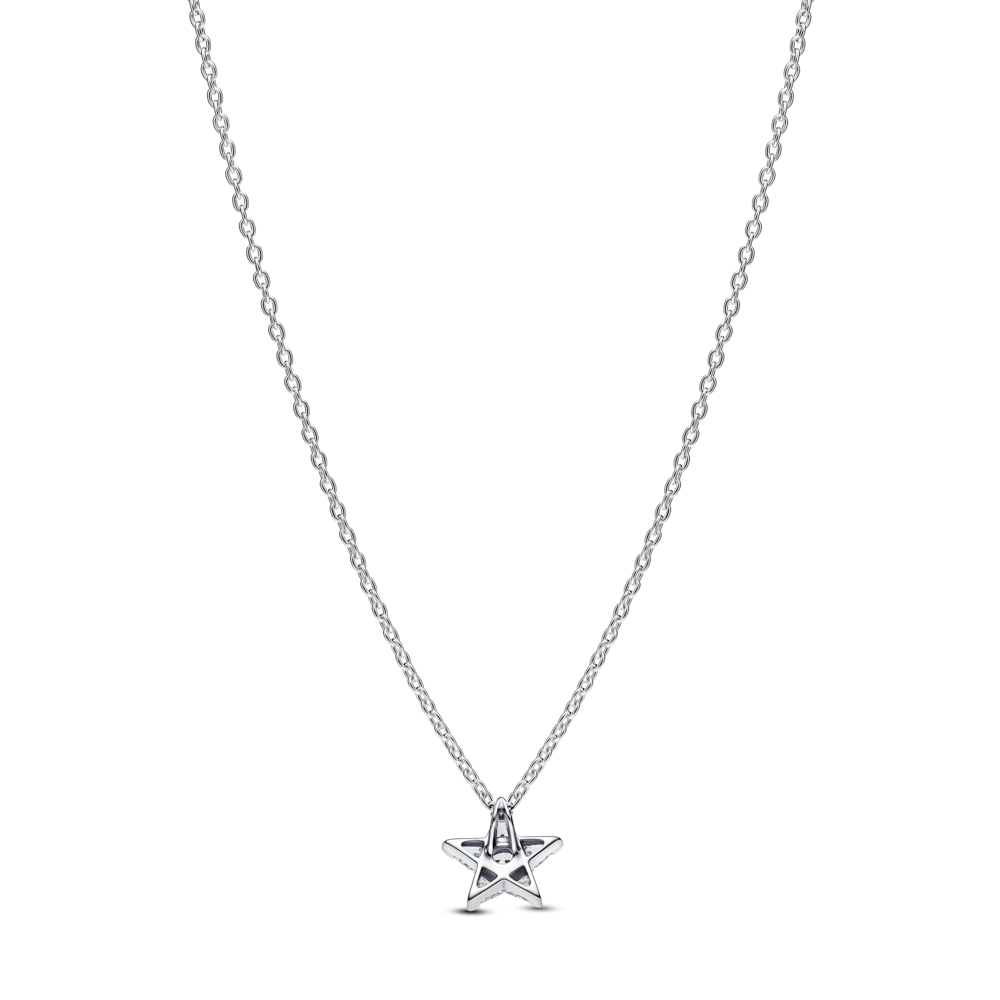 Sätendav Stella pitsilise ripatsiga kaelakee