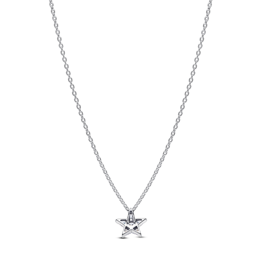 Sätendav Stella pitsilise ripatsiga kaelakee
