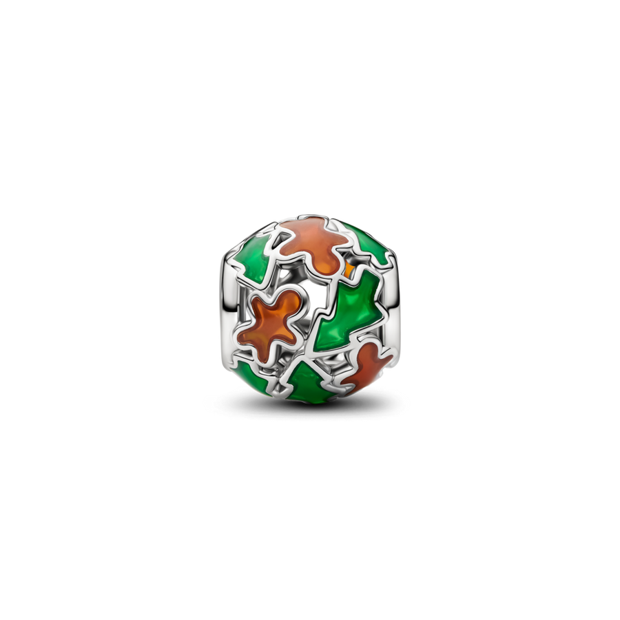 Jõulurõõmu pitsiline amulett