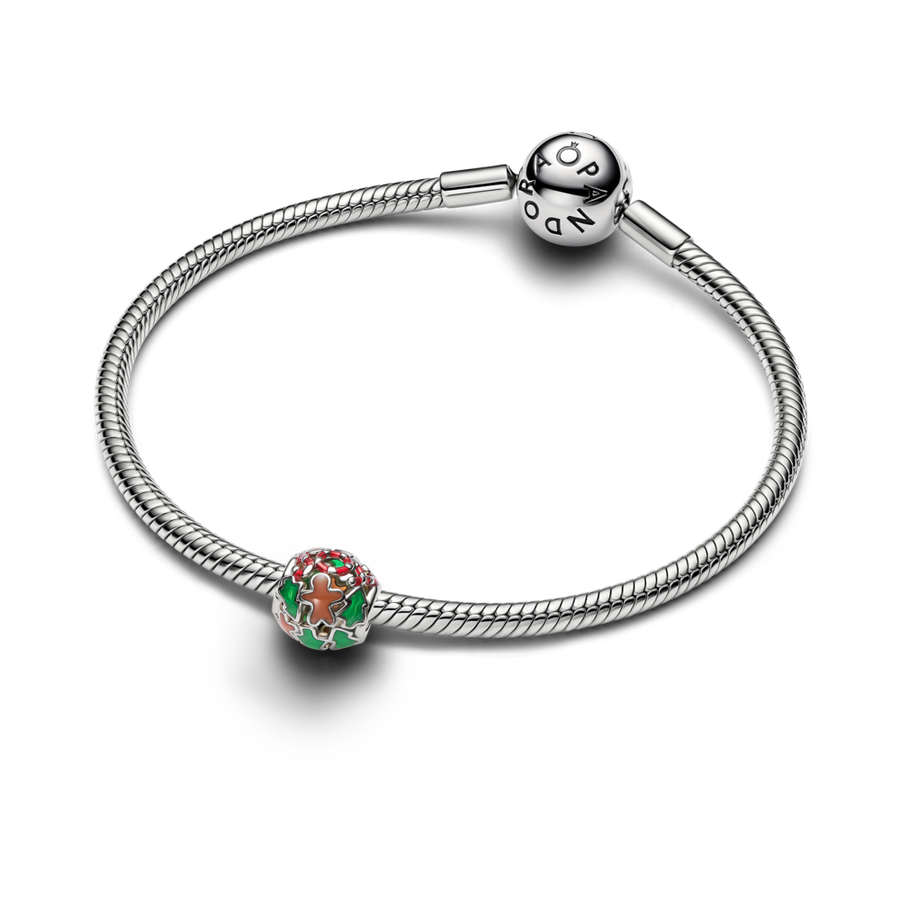 Jõulurõõmu pitsiline amulett