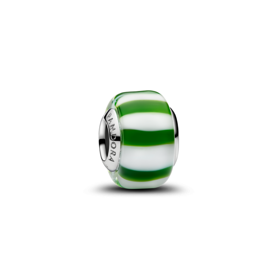 Rohelise piparmündi Murano klaasist amulett