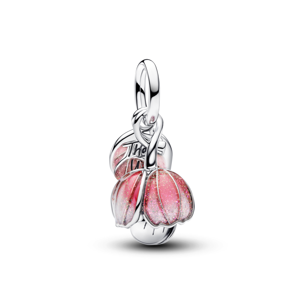 Kahevärviline rippamulett „Õitsev lill“
