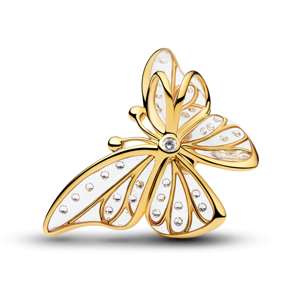 Ülisuur pitsiline amulett „Liblikas“