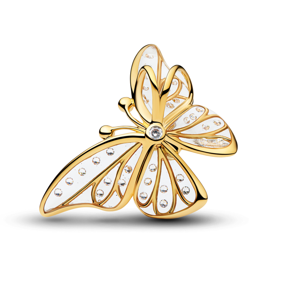 Ülisuur pitsiline amulett „Liblikas“