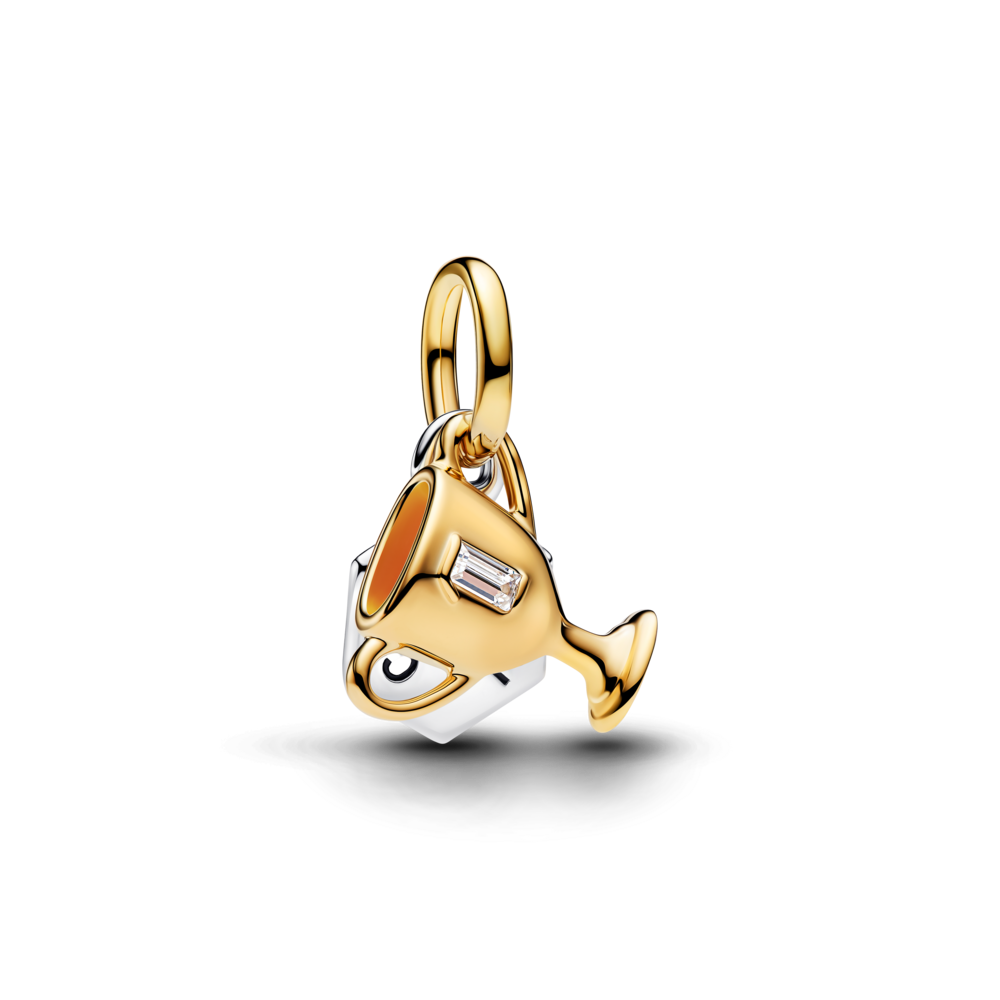 Engravable Trophy Double Dangle Charm