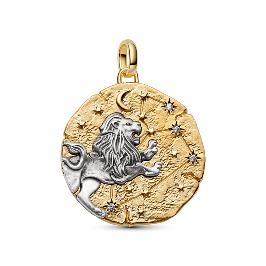 Suur medaljon-amulett „Lõvi“