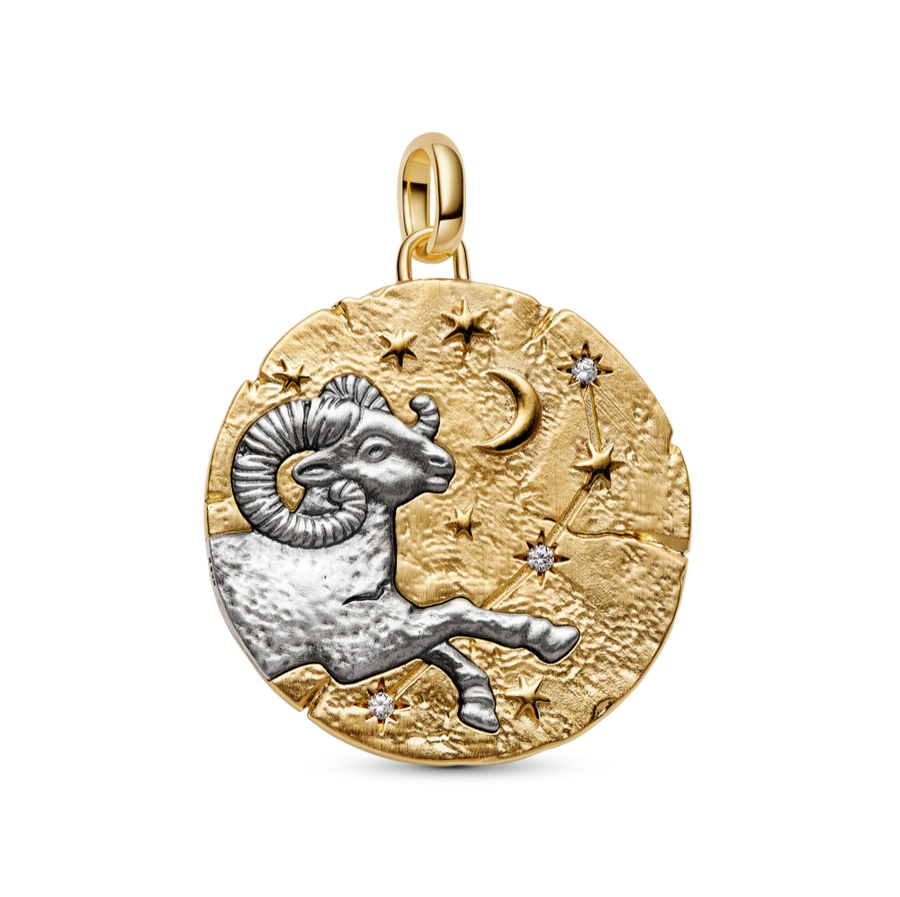 Suur medaljon-amulett „Jäär“