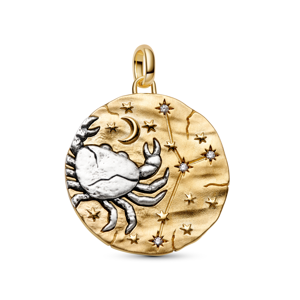 Suur medaljon-amulett „Vähk“