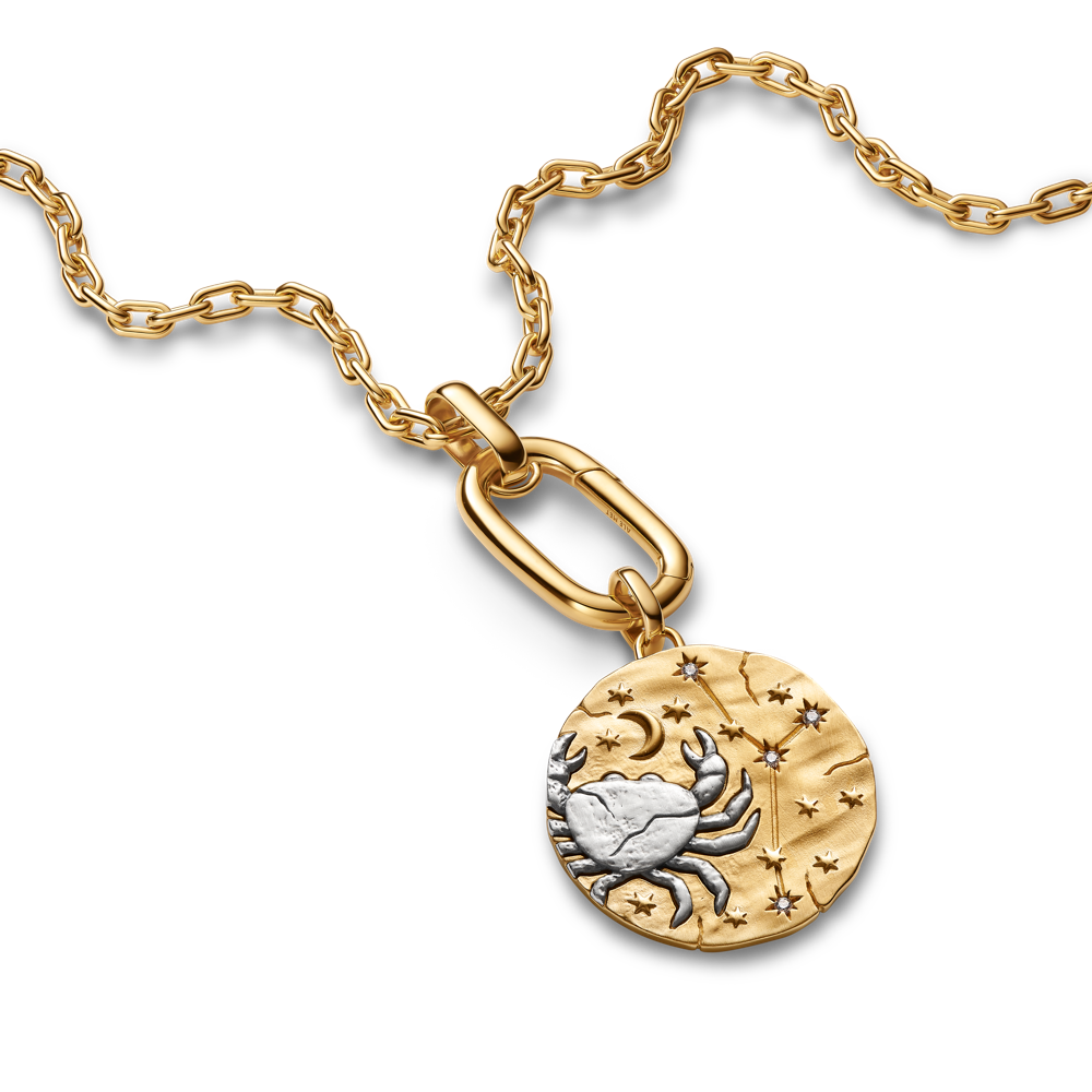 Suur medaljon-amulett „Vähk“