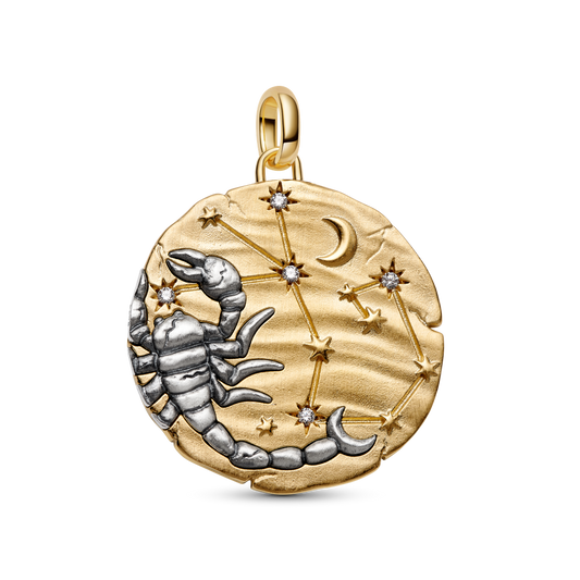 Suur medaljon-amulett „Skorpion“