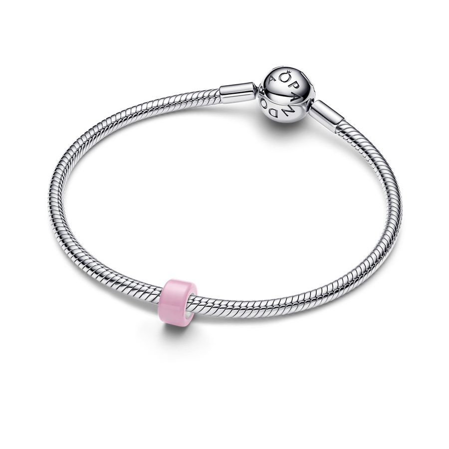 Roosast Murano klaasist mini-amulett