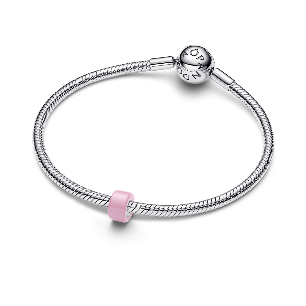 Roosast Murano klaasist mini-amulett