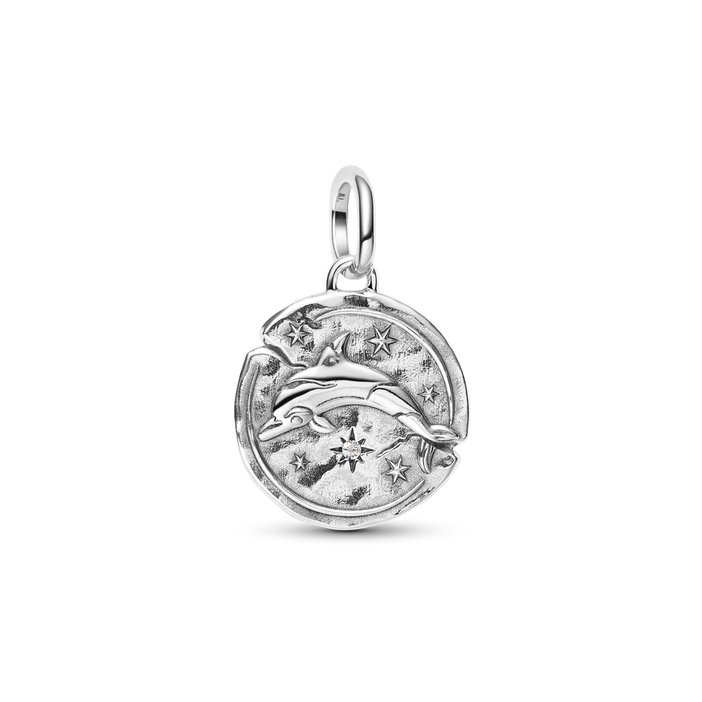 Medaljon-amulett „Delfiin“
