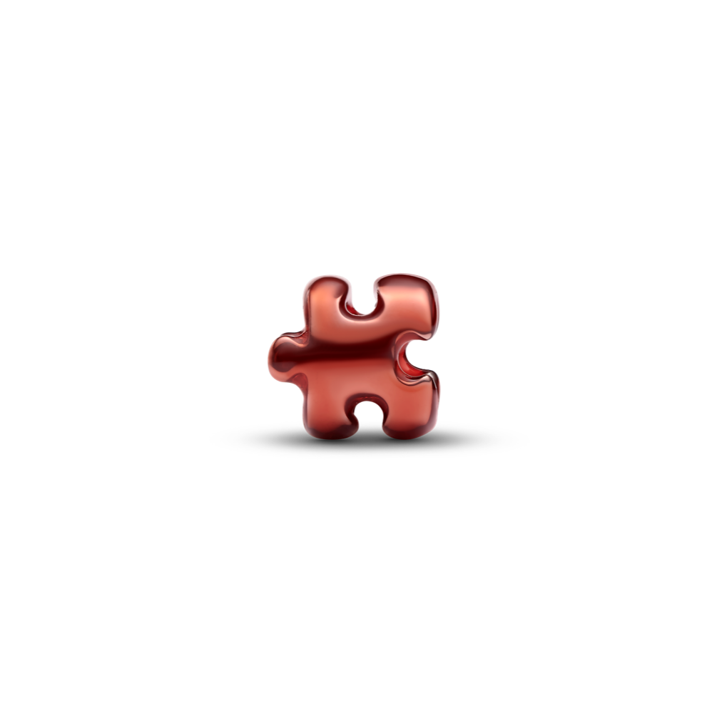 Mini-amulett „Oranž pusletükk“