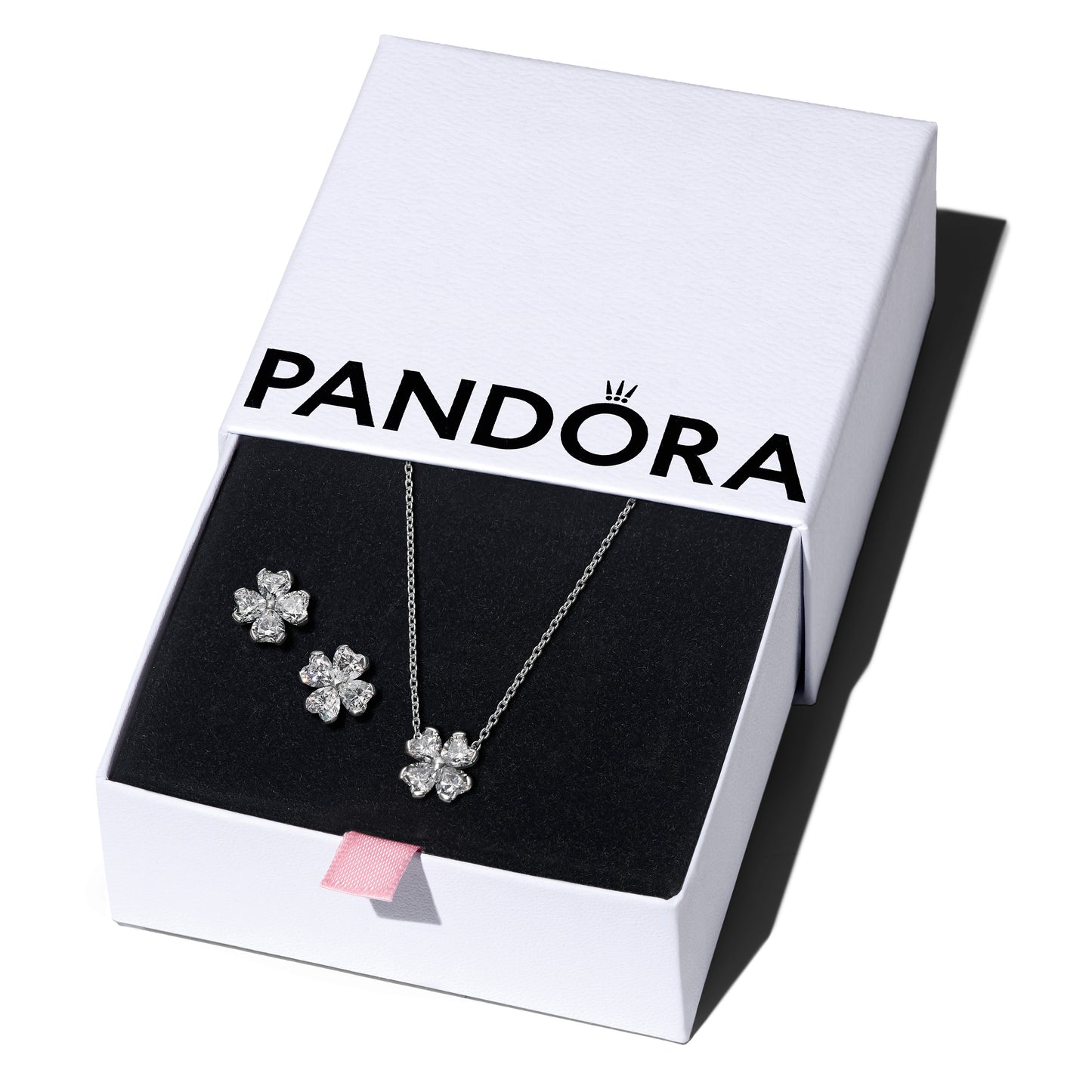 Sädelev õnnetoova ristikheina ehtekomplekt