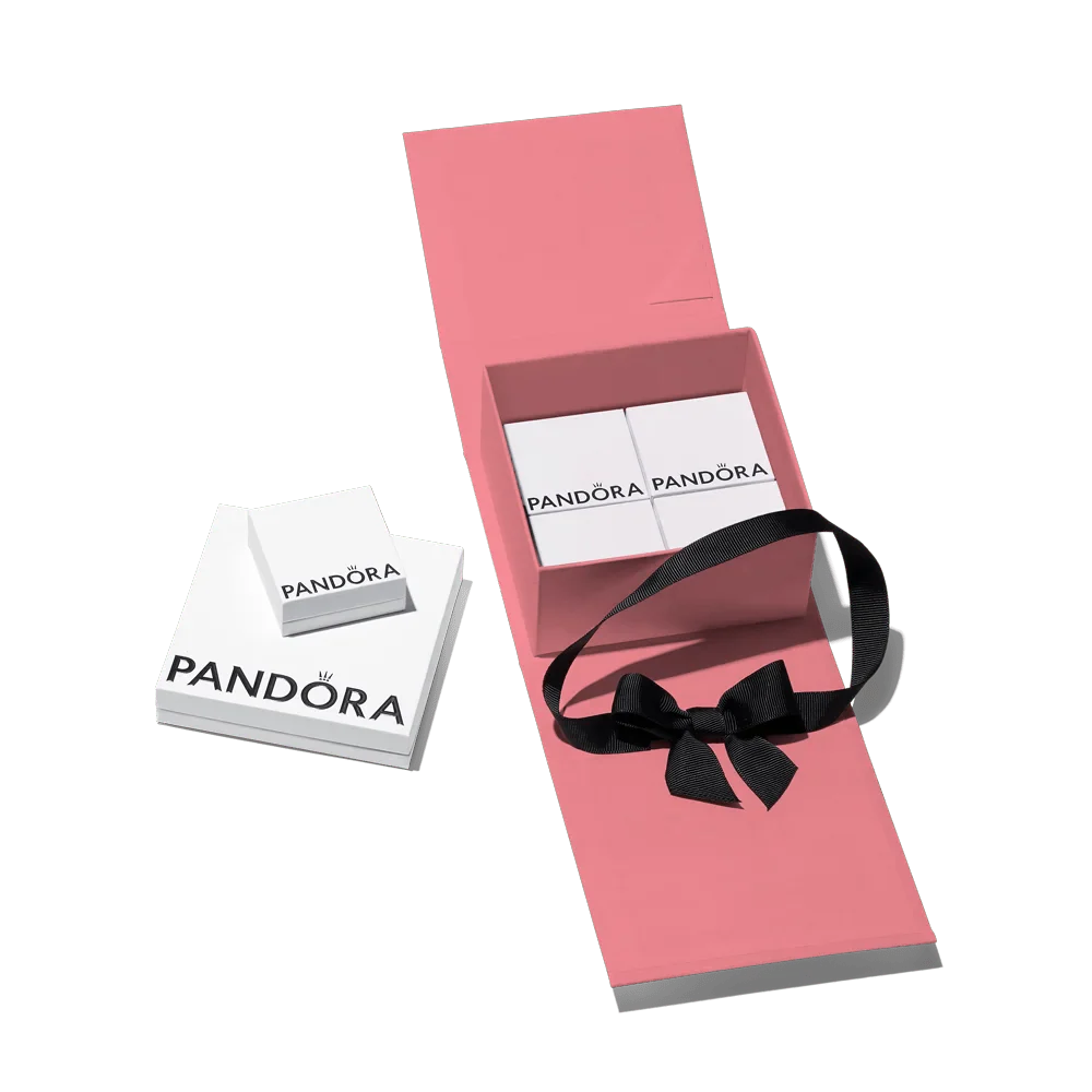 Aukščiausios kokybės rožinė dovanų dėžutė - Pandora Lietuva