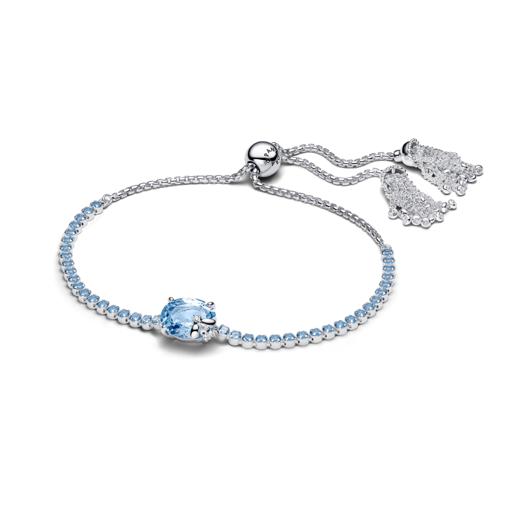 „Bridžertonų“ teniso apyrankė su slankikliu „Bitė“ - Pandora Lietuva