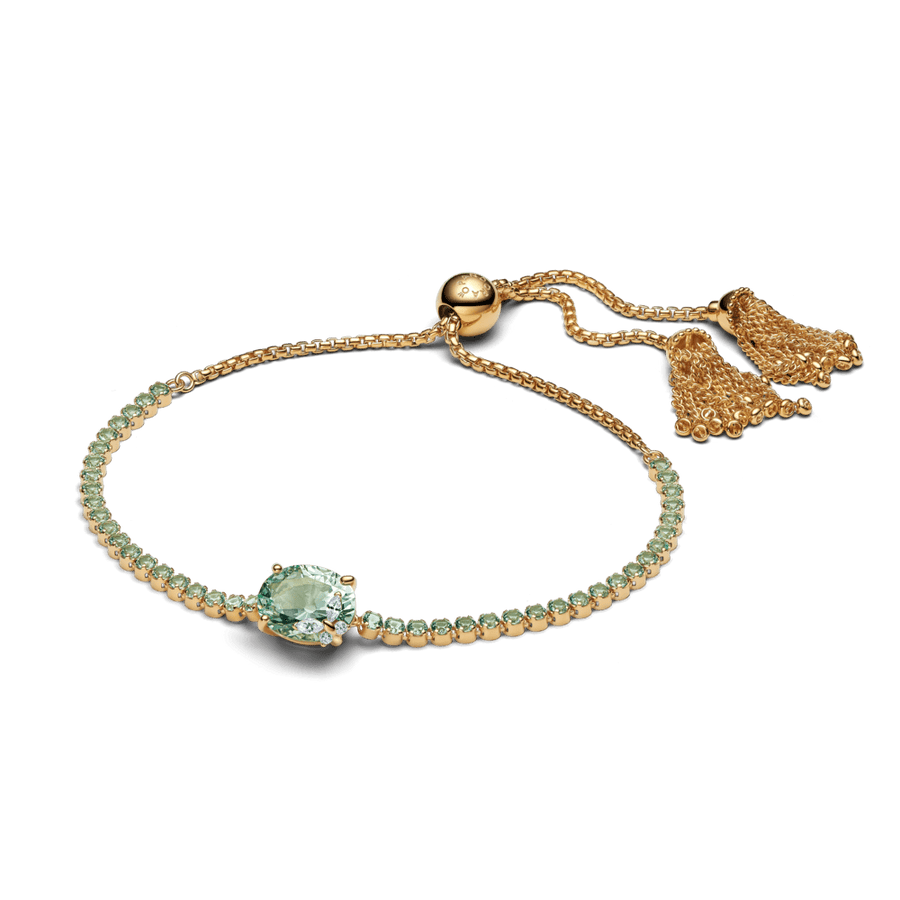 „Bridžertonų“ teniso apyrankė su slankikliu „Drugelis“ - Pandora Lietuva