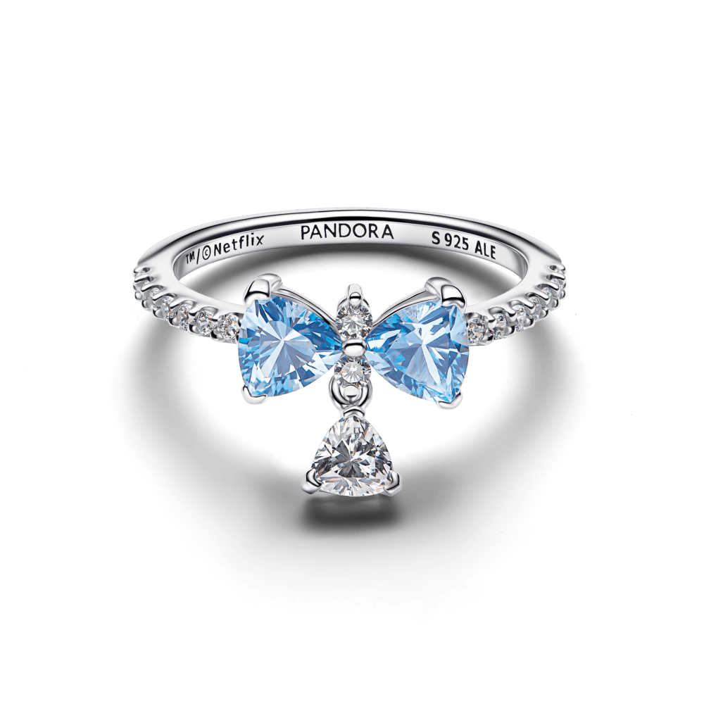 „Bridžertonų“ žiedas „Mėlynas kaspinas“ - Pandora Lietuva