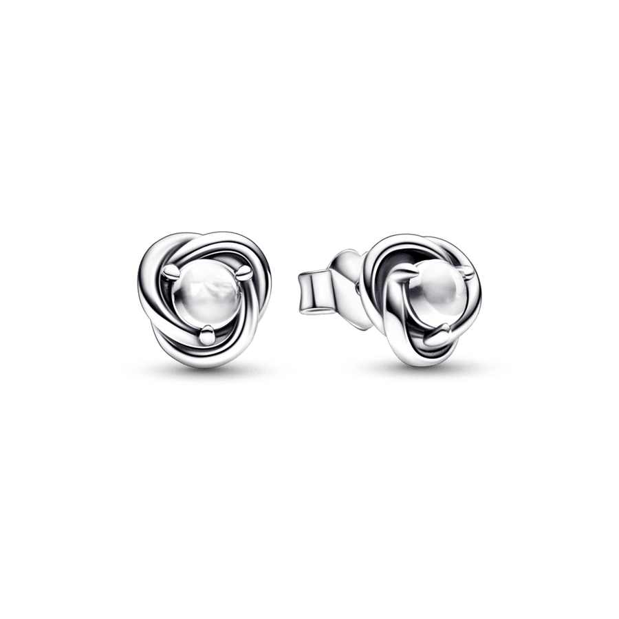 Clear Eternity Circle Stud auskarai - Pandora Lietuva