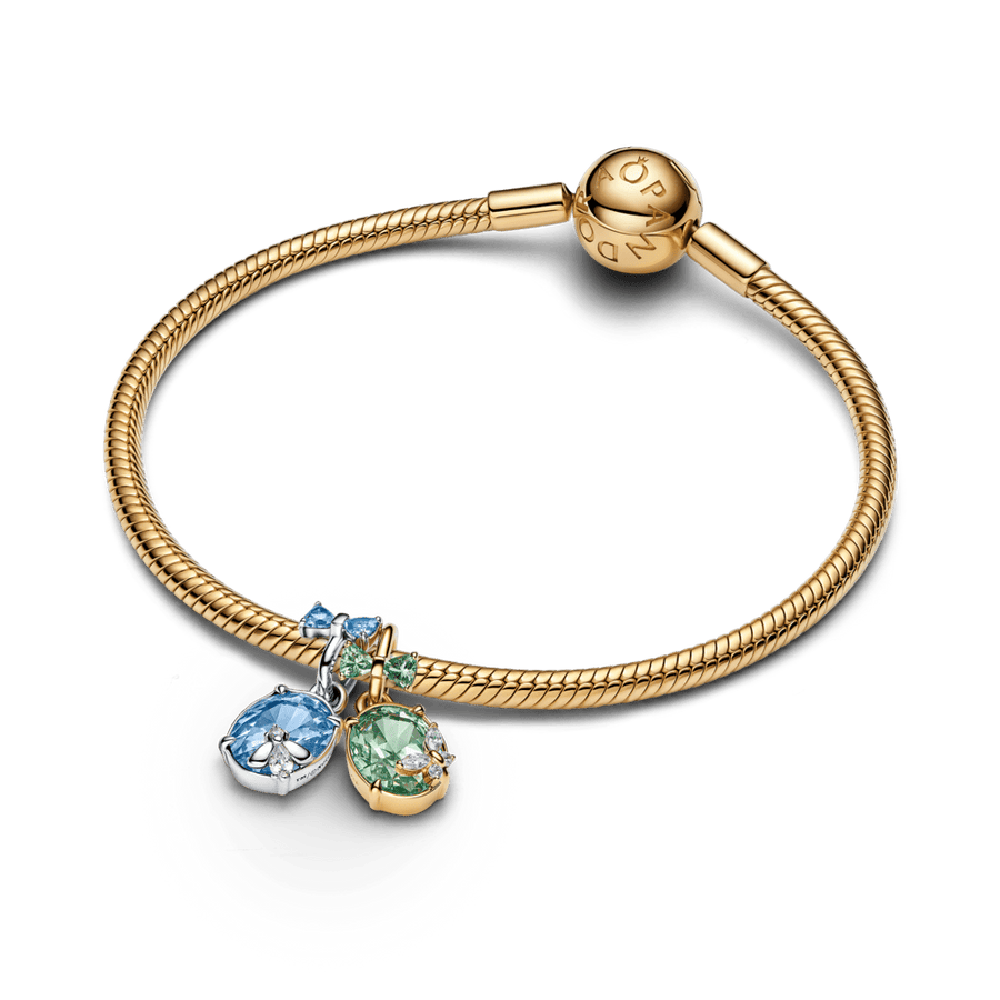 Dalijamas kabantis „Bridžertonų“ karoliukas „Drugelis ir bitė“ - Pandora Lietuva