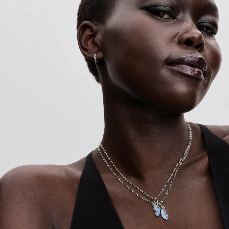 Dalijamas kabantis karoliukas „Drugelis“ - Pandora Lietuva