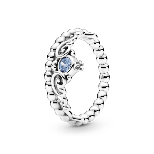 Disnėjaus Pelenės mėlynas karūnos žiedas - Pandora Lietuva