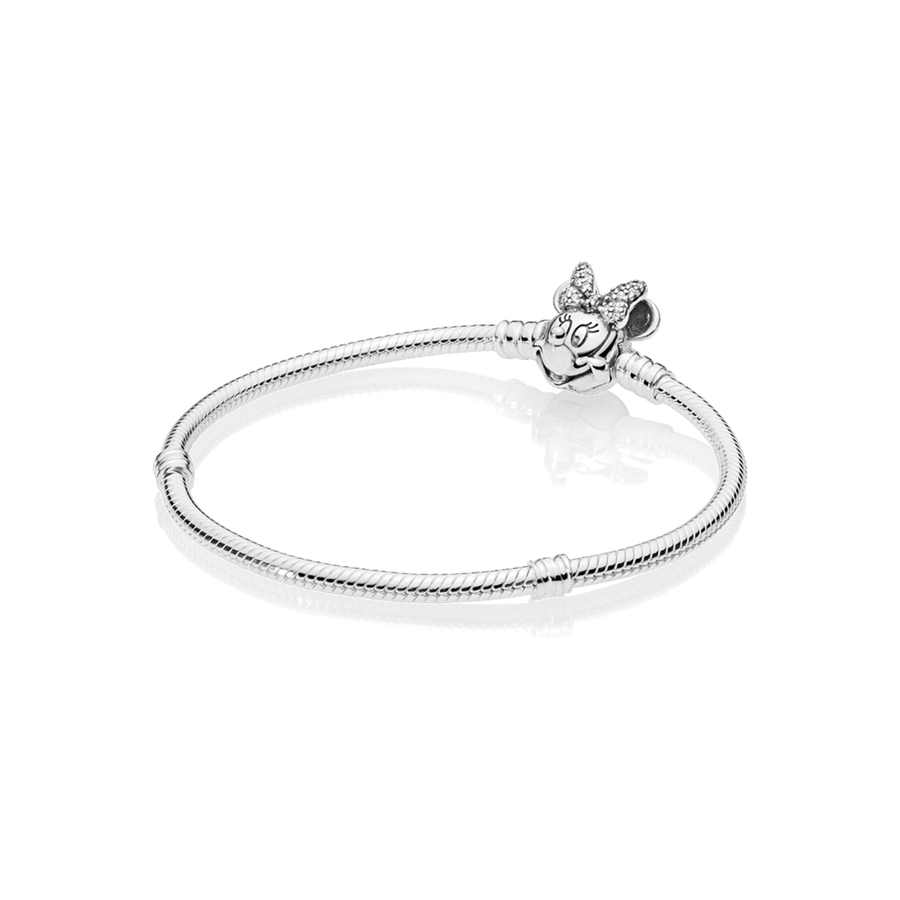 Disney kolekcijos Pandora Moments apyrankė su Peliukės Minės siluetu - Pandora Lietuva