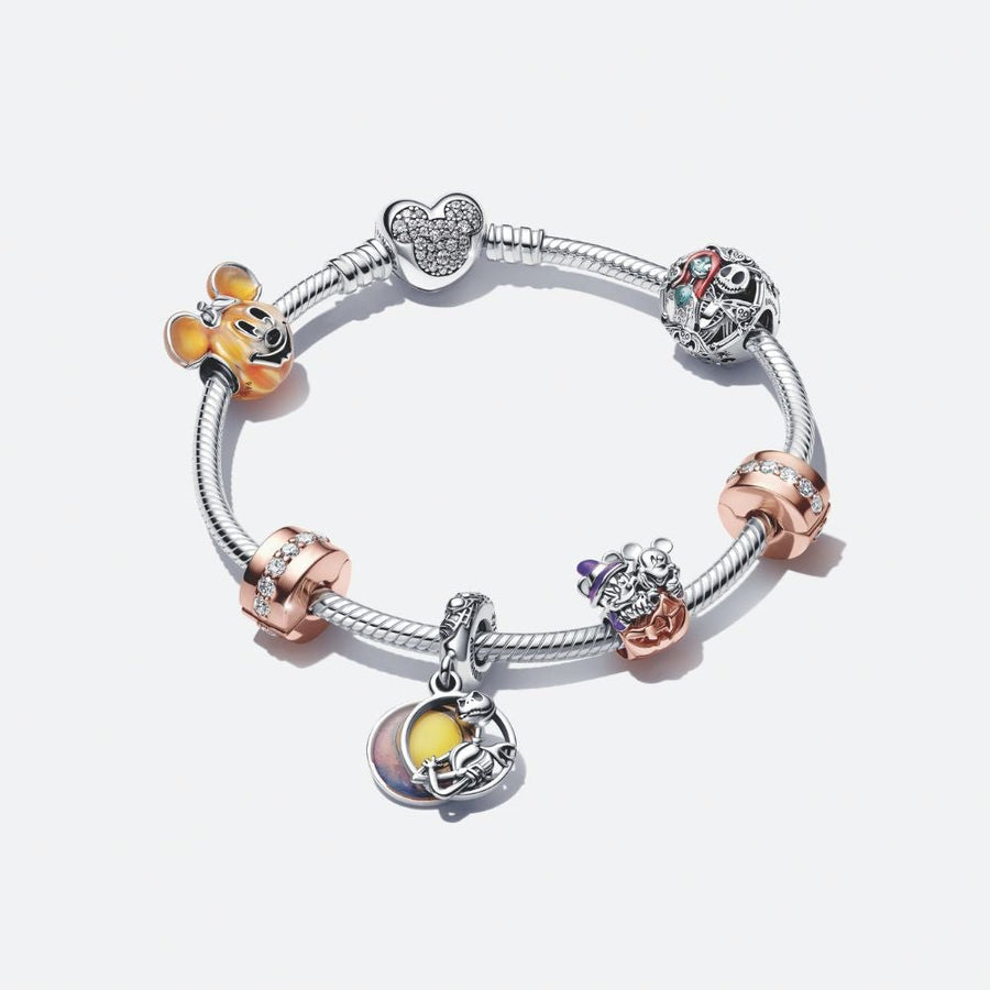 Disney Naktinis košmaras prieš Kalėdas kabantis karoliukas - Pandora Lietuva