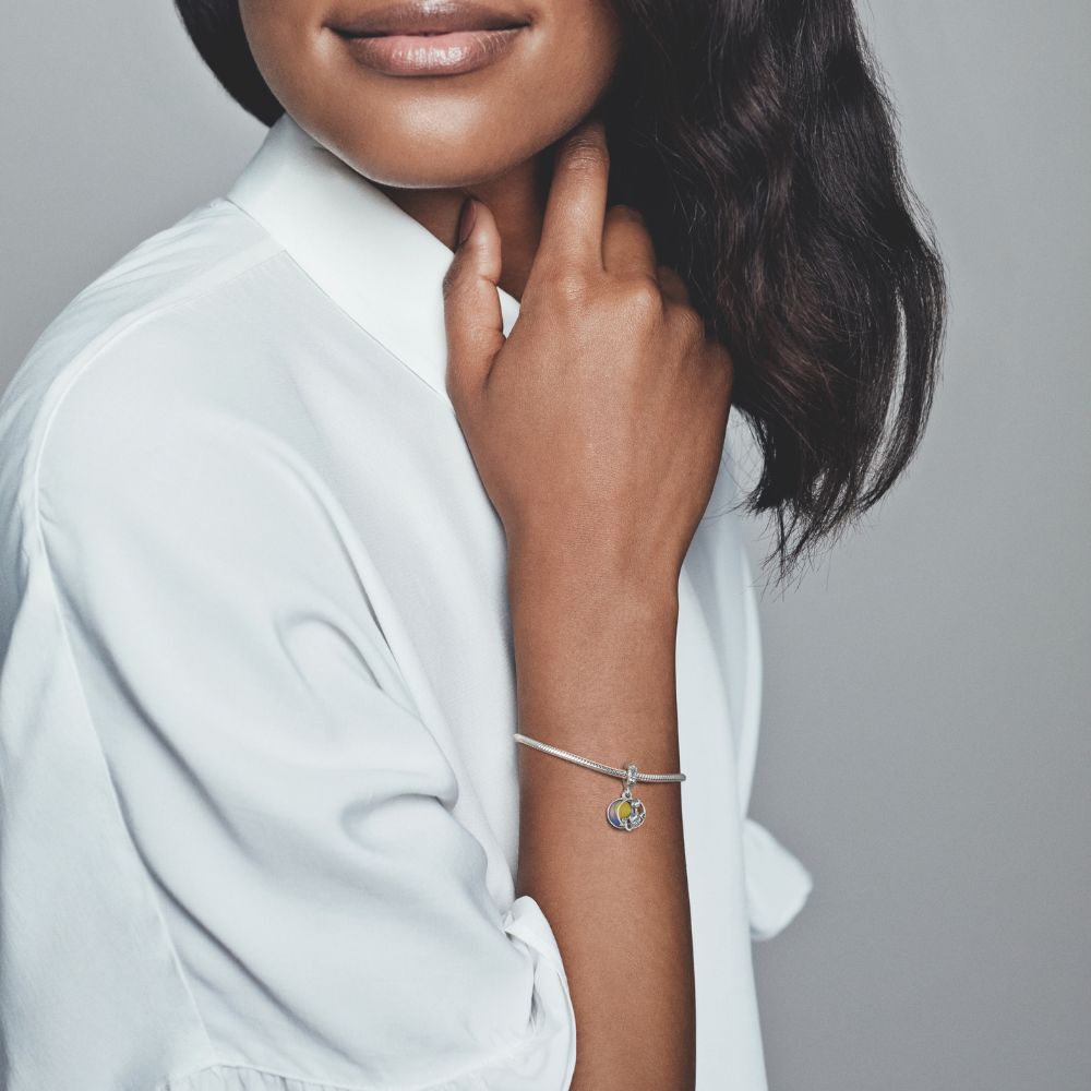 Disney Naktinis košmaras prieš Kalėdas kabantis karoliukas - Pandora Lietuva