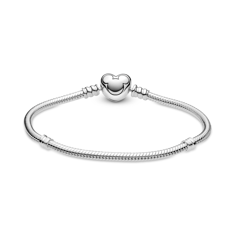 Disney Peliuko Mikio širdies formos užsegimo apyrankė - Pandora LT