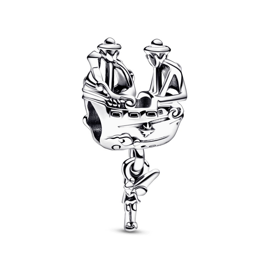 Disney Tinker Bell ir kapitono Hooko piratų laivo charm - Pandora LT