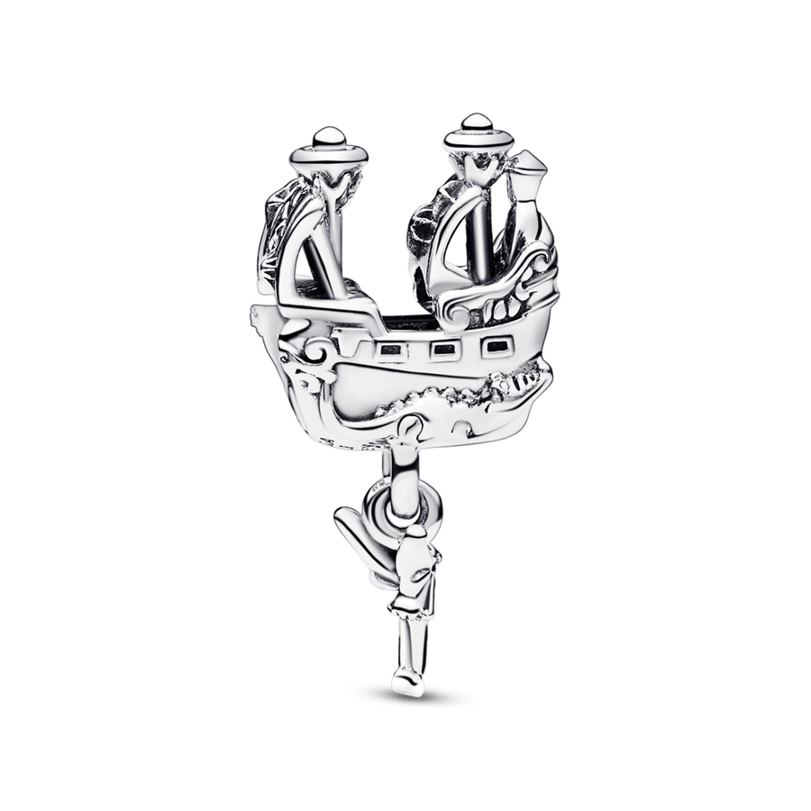 Disney Tinker Bell ir kapitono Hooko piratų laivo charm - Pandora Lietuva