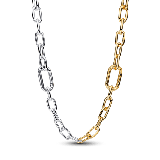 Dviejų atspalvių pailgintų grandžių grandinėlė - Pandora Lietuva