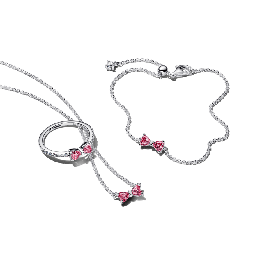 Grandinėlės apyrankė su kaspinėliu - Pandora Lietuva