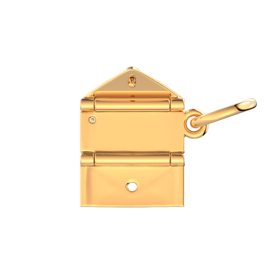 Graviruojamas ir atidaromas kabantis karoliukas „Vokas“ - Pandora Lietuva