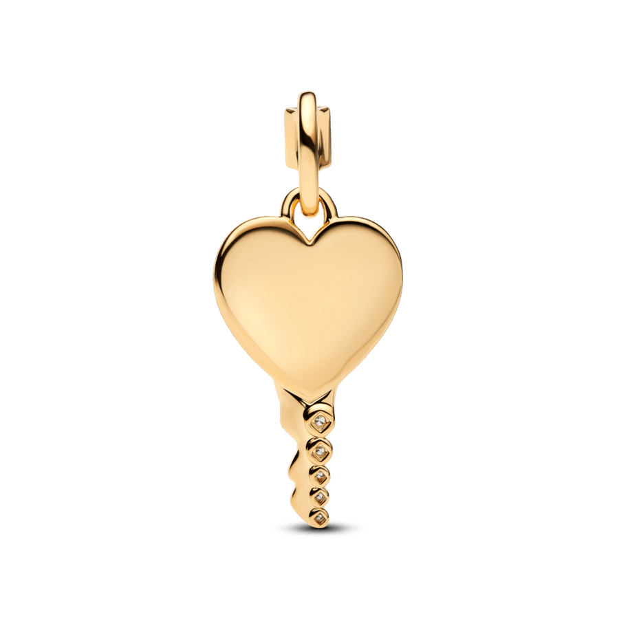 Graviruojamas pakabutis „Širdies formos spyna“ - Pandora Lietuva