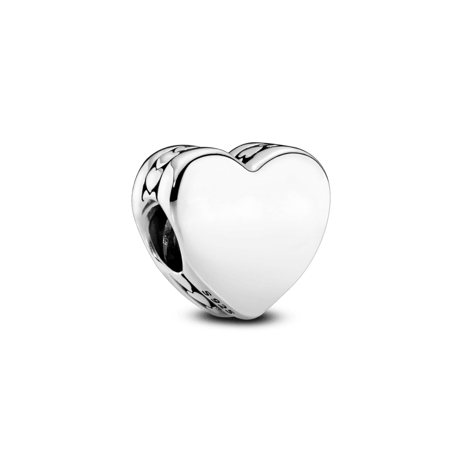 Graveeritav hõbeamulett „Süda“