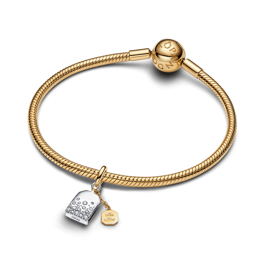 Kabantis „Bridžertonų“ karoliukas „Arbatos maišelis“ - Pandora Lietuva