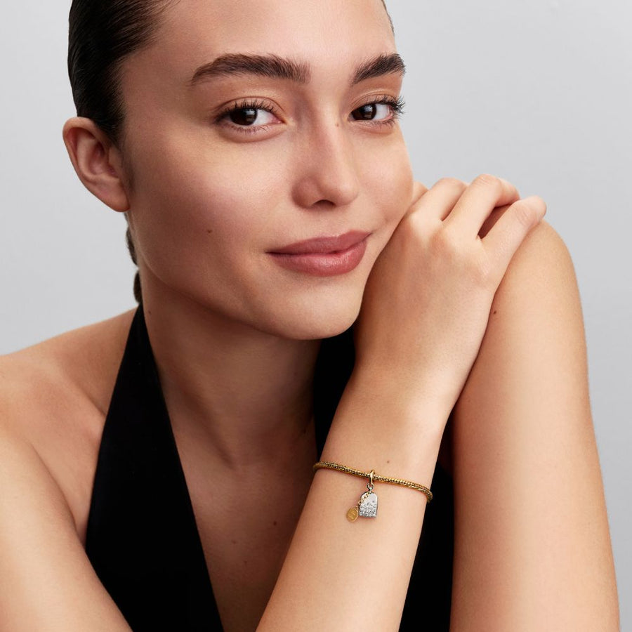 Kabantis „Bridžertonų“ karoliukas „Arbatos maišelis“ - Pandora Lietuva