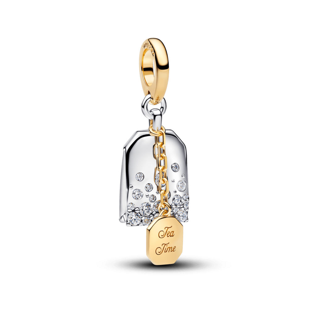 Kabantis „Bridžertonų“ karoliukas „Arbatos maišelis“ - Pandora Lietuva