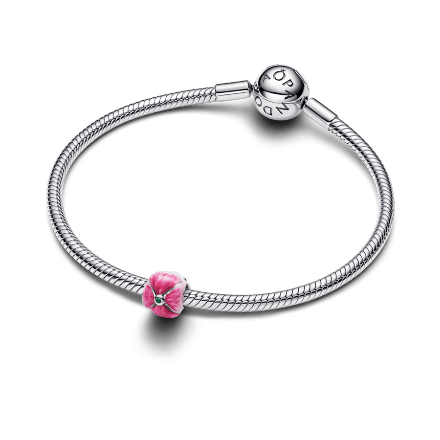 Karoliukas „Rožinė tulpė“ - Pandora Lietuva