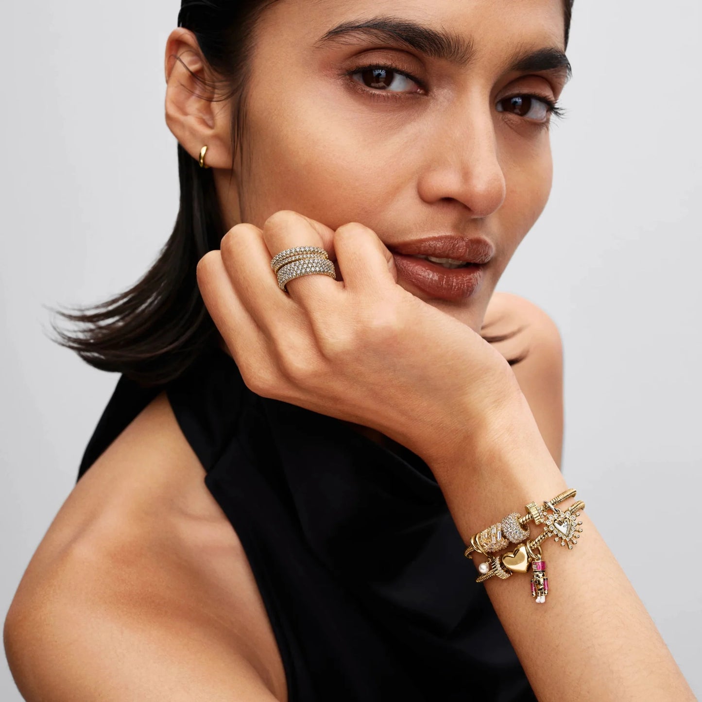 Karoliukas „Susukta širdis“ - Pandora Lietuva