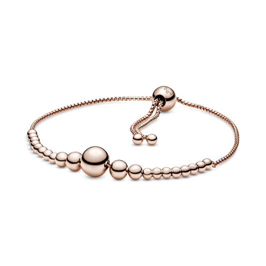 Karoliukų vėrinio slankiojanti apyrankė - Pandora Lietuva