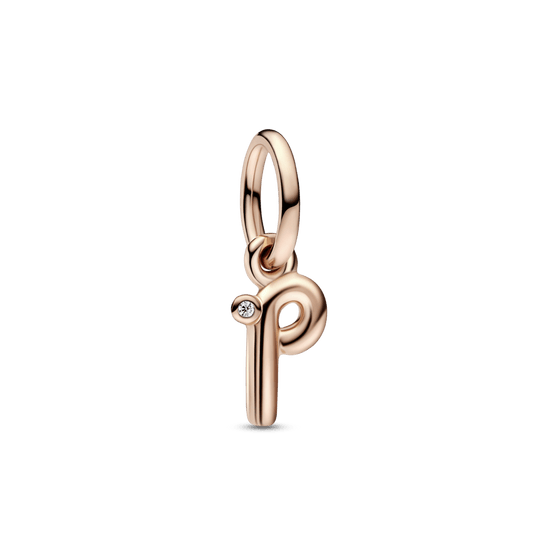 Letter p Script Alphabet Dangle Charm - Pandora LT