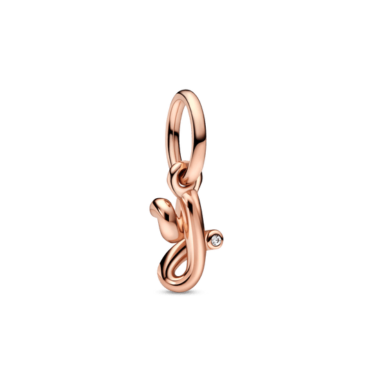 Letter y Script Alphabet Dangle Charm - Pandora Lietuva