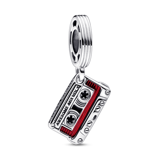 Marvel Guardians of the Galaxy Cassette Tape Dangle Charm - Pandora Lietuva