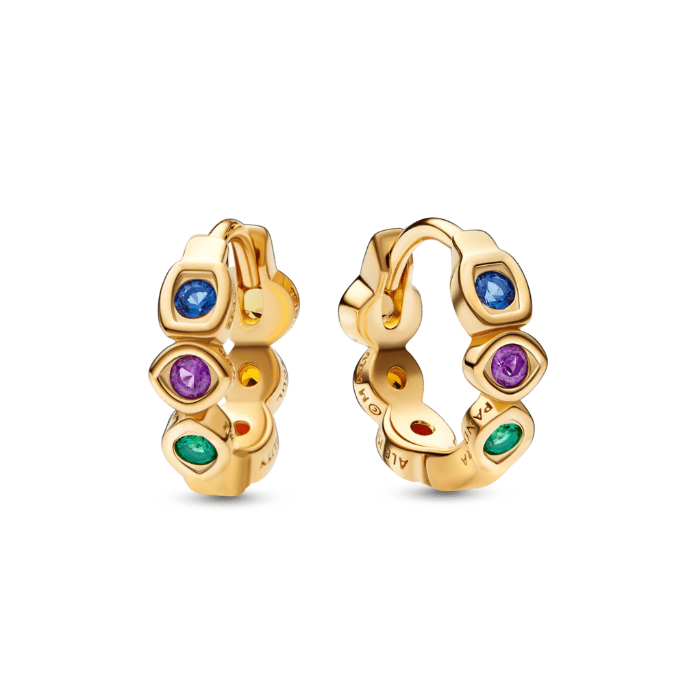 Marvel The Avengers Infinity Stones Hoop Earrings auskarai - Pandora Lietuva